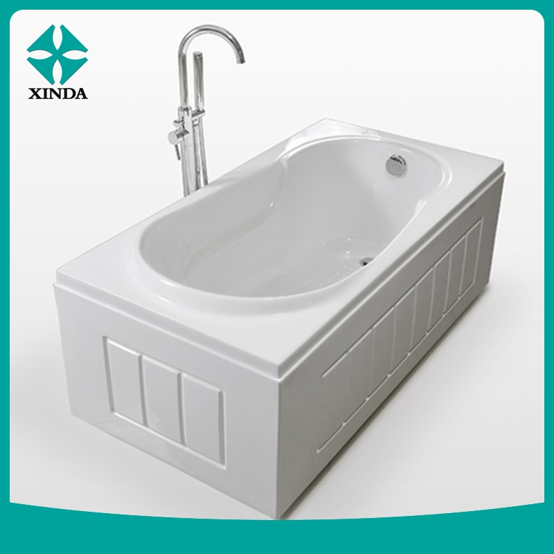 Hot Sale Cozy Comfortable Freestanding Acrylic Soaking Bath Tub