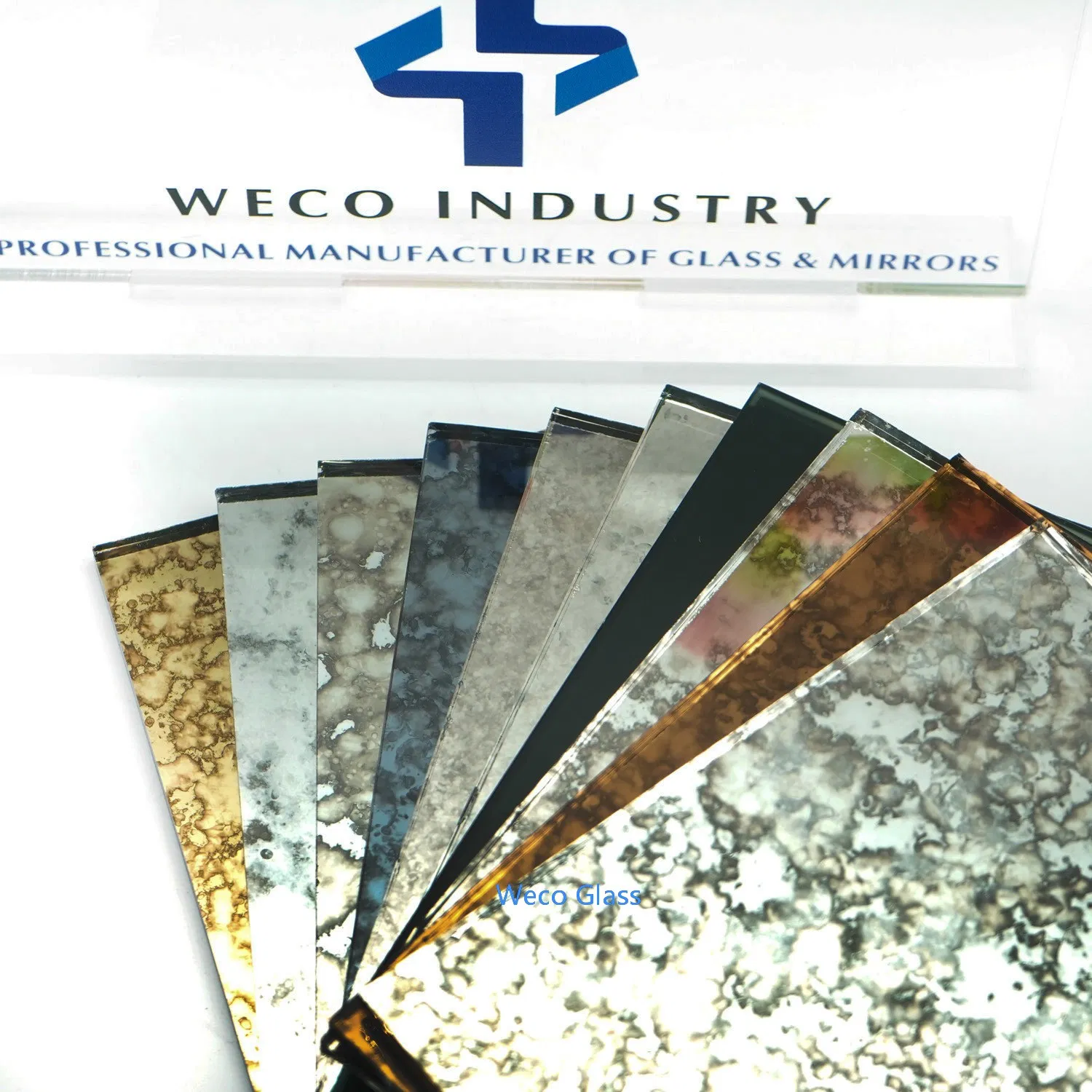 3-8mm Wholesale Vintage-Style Silver Gold Bathroom Mirror Decorative Antique Mirror