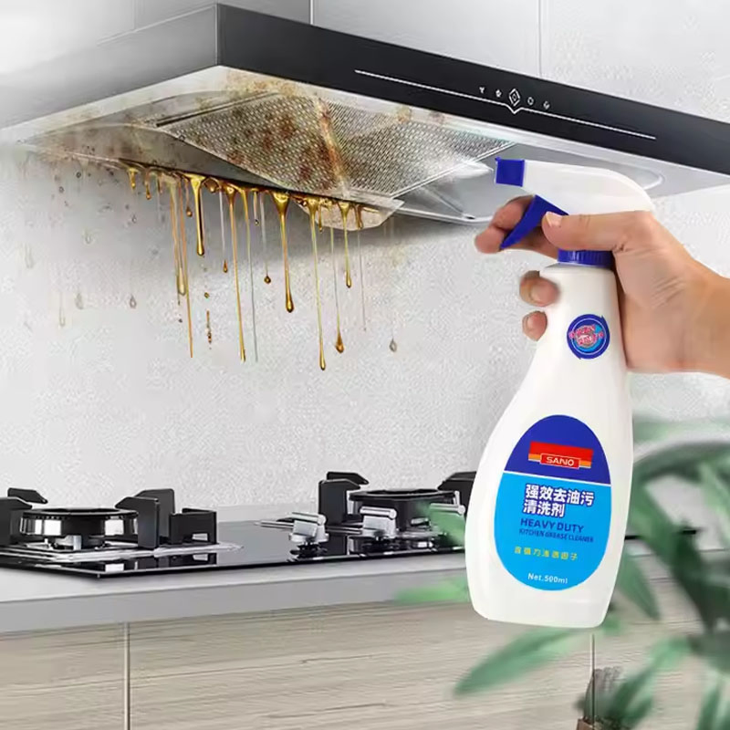 Sanvo 500ml Oil Stain Remover Oil Stain Remove Spray Kitchen Cleanin