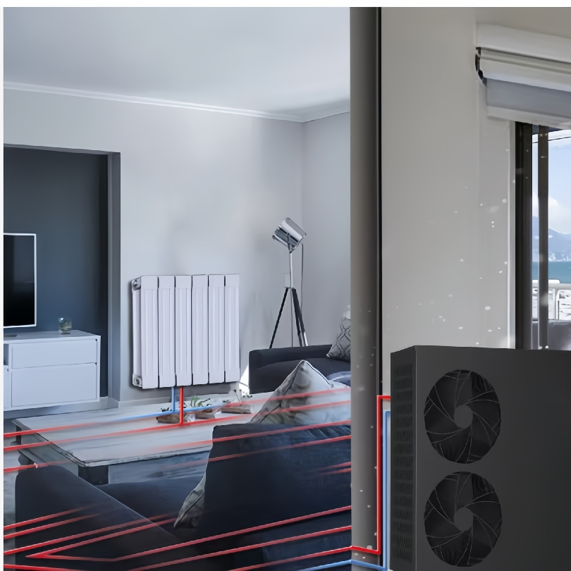 Industrial Waste Heat Recovery Air Source Heat Pump, Factory Energy-Saving Renovation, Efficient Heat Exchange Unit