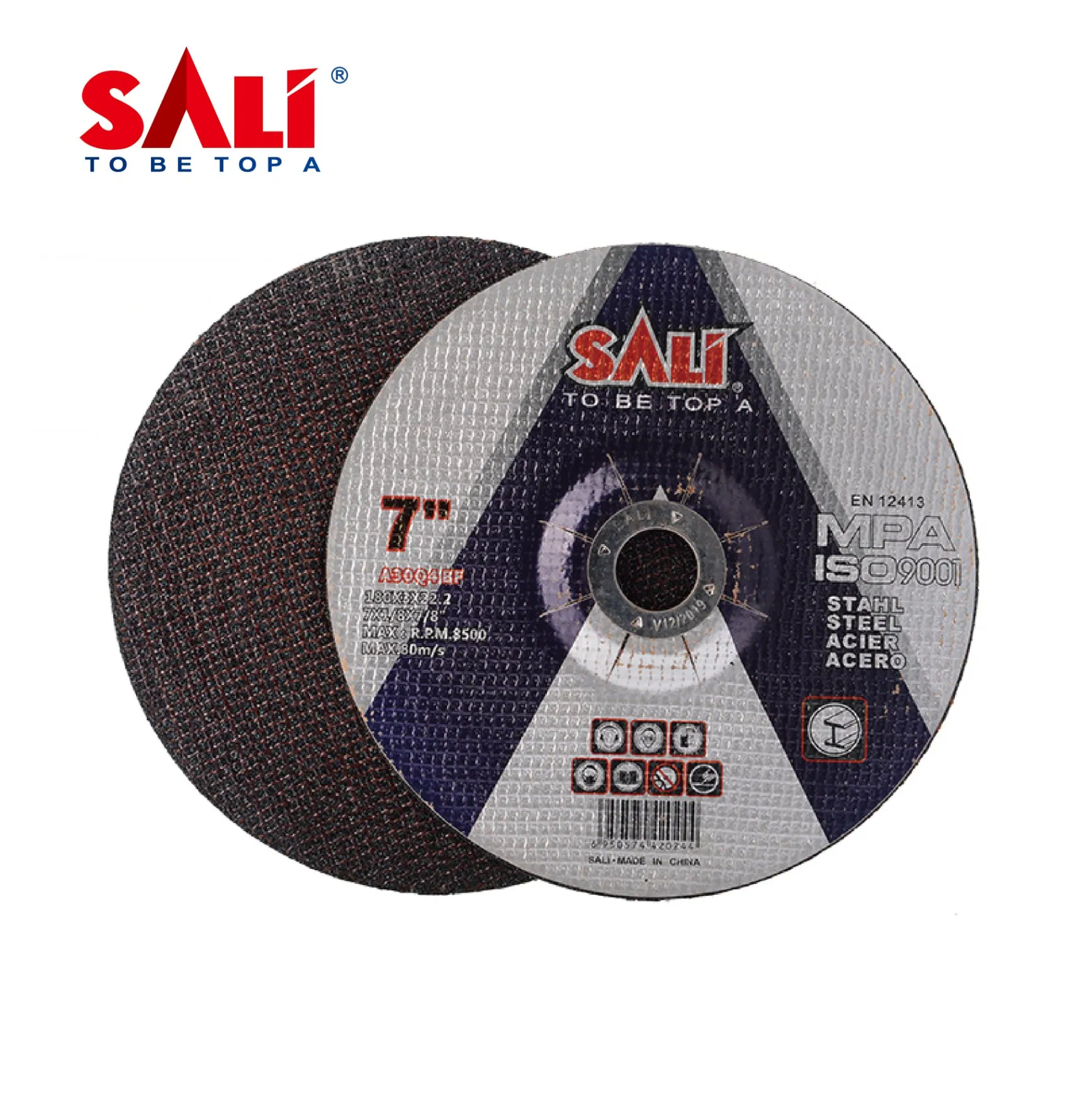 Metal Grinding Center Depressed 3/6mm Cutting Disc with MPa