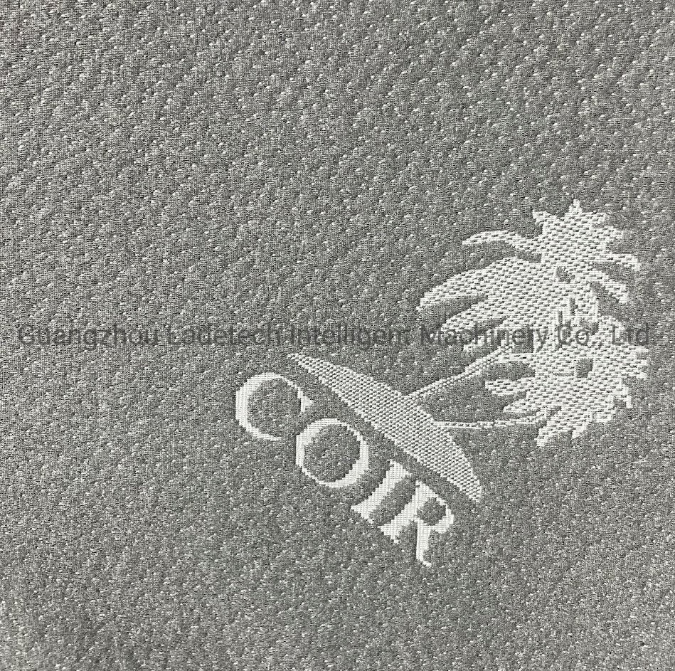 Grey Color Mattress And Sofa Jacquard Knitted Fabric