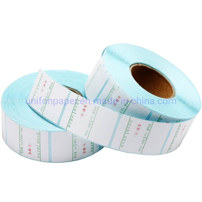 Blank Waterproof Custom Logo Direct Thermal Shipping Label Printing Barcode Label Self Adhesive Paper Label Sticker