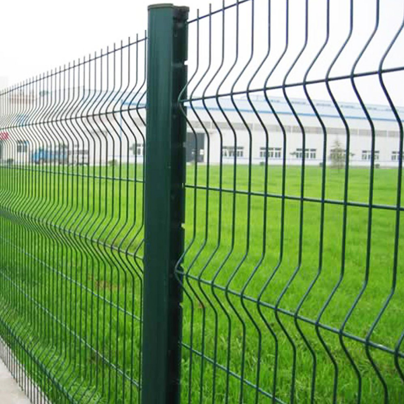Hot Selling High Quality PVC Coated 3D Curved Fence Panel Curved Fence Panel Galvanized Fence Panel Wire Mesh Fence Panel