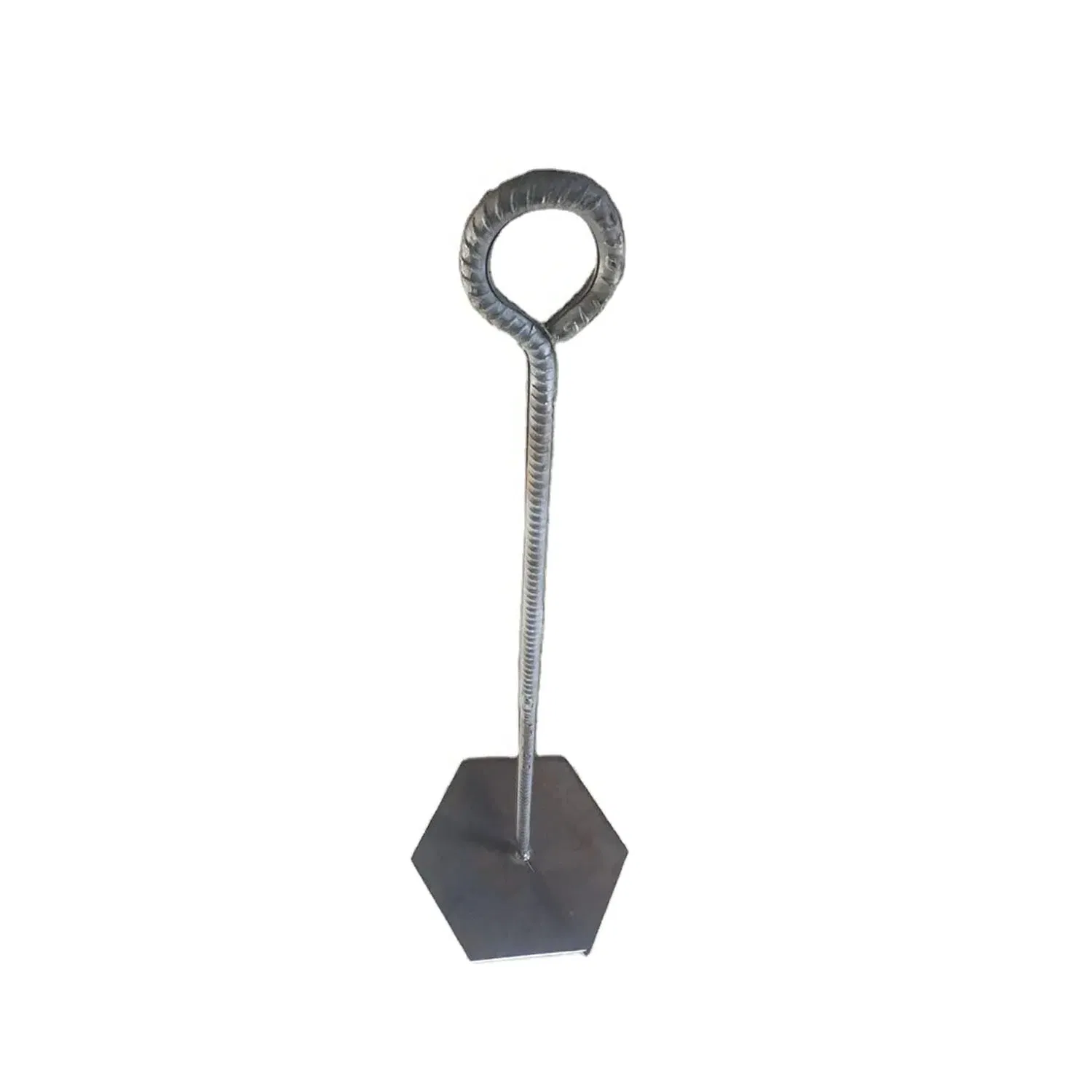 Factory Customized Steel Bar Welded Hexagon Screw Helical Pile with Handle
