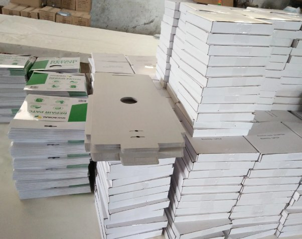 Стекловолоконный армирующий патч для стен