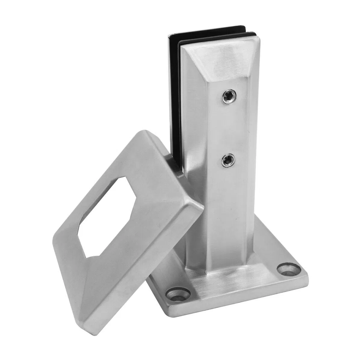 Duplex 2205 Square Glass Spigot Glass Pool Fence Spigot Glass Railing