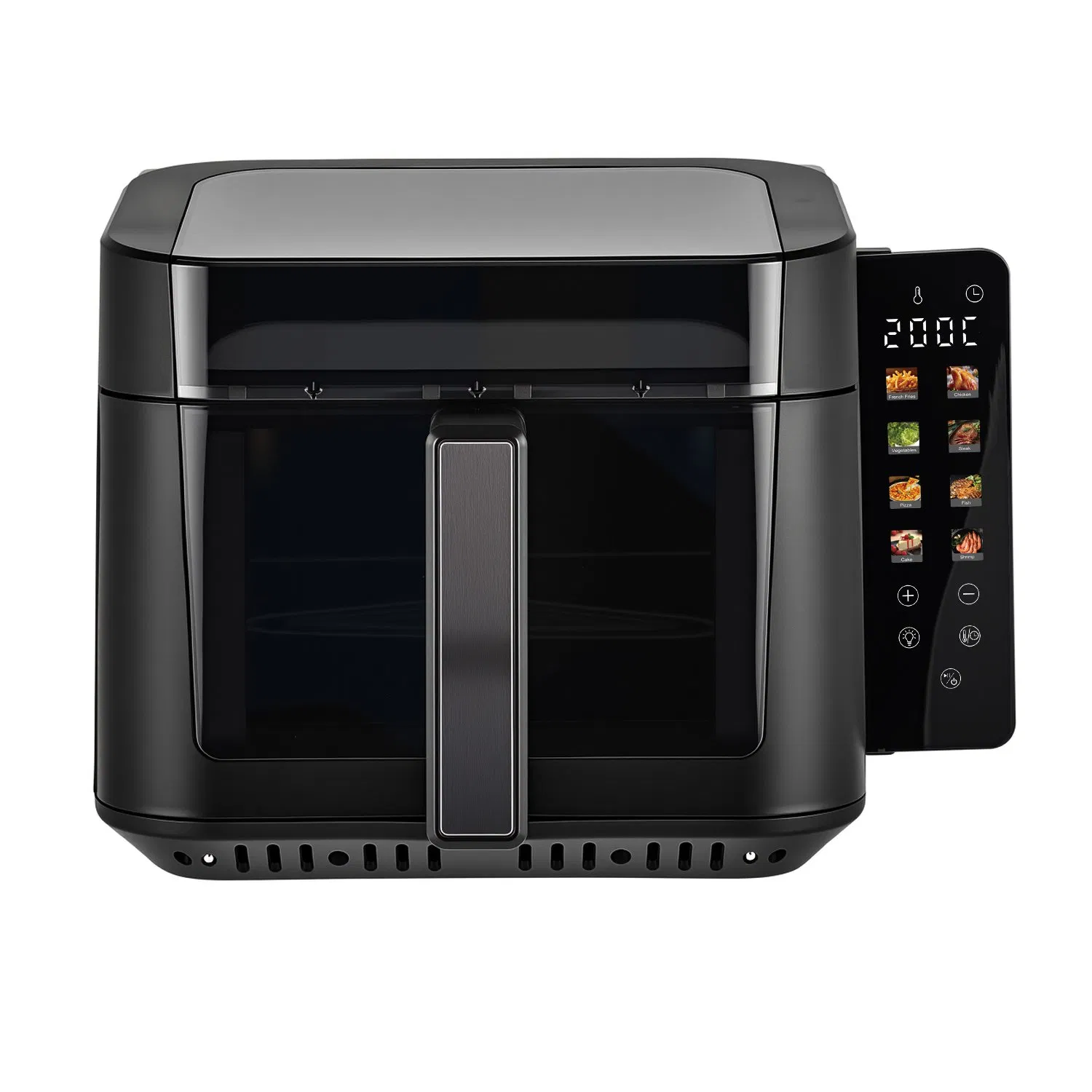 LED Touch Display Screen 7L with 270° Visible Window Air Fryer