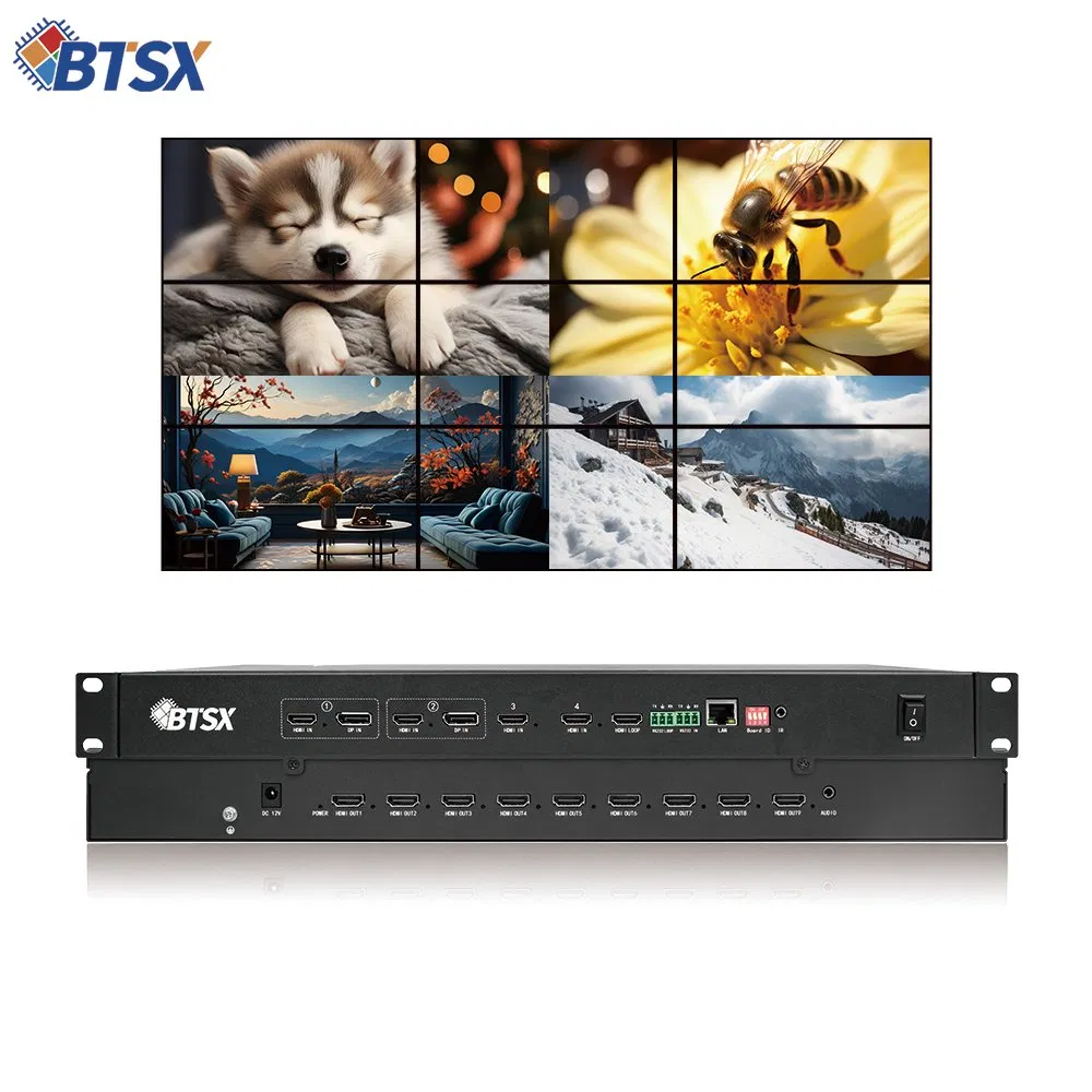Контроллер видео-стены 4K60 HDMI Matrix с Multi-Window