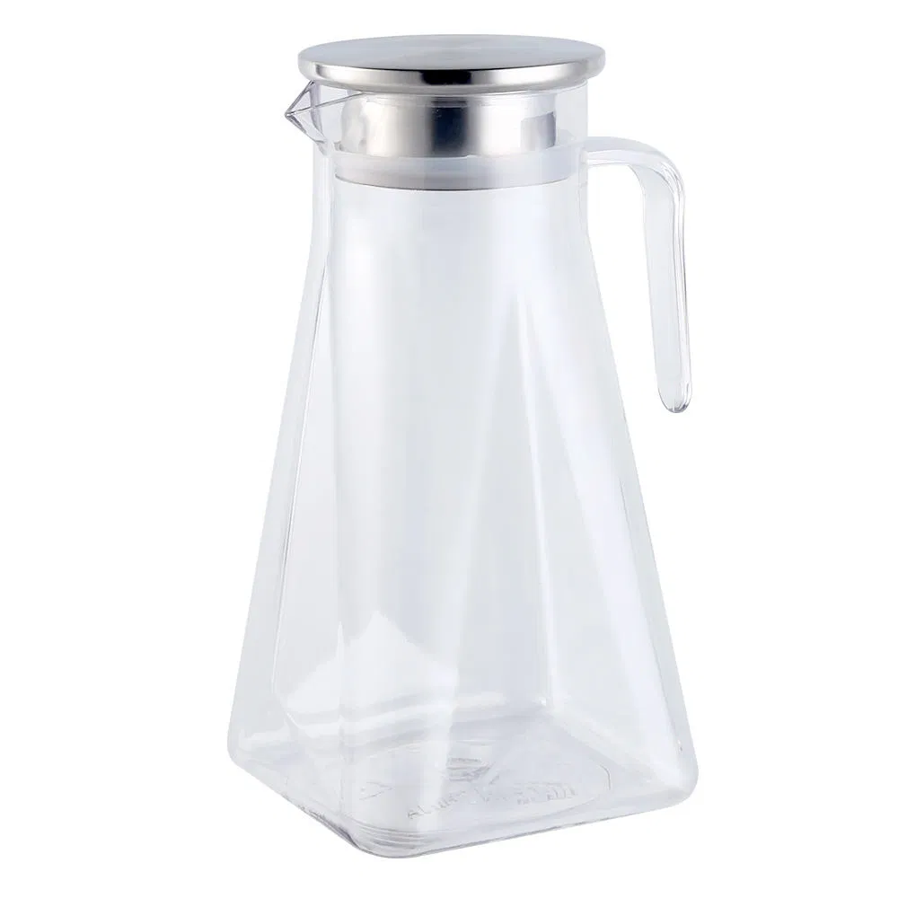 Acrylic Juice Pot - Custom Logo Transparent PC Water Pitcher