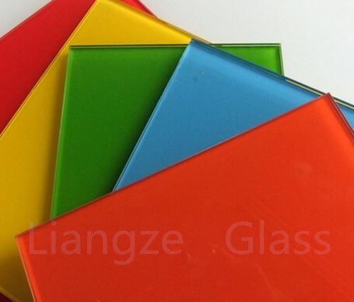 8mm Colorful Paint Lacquered Glass for Table Top, Furniture Glass Sheet