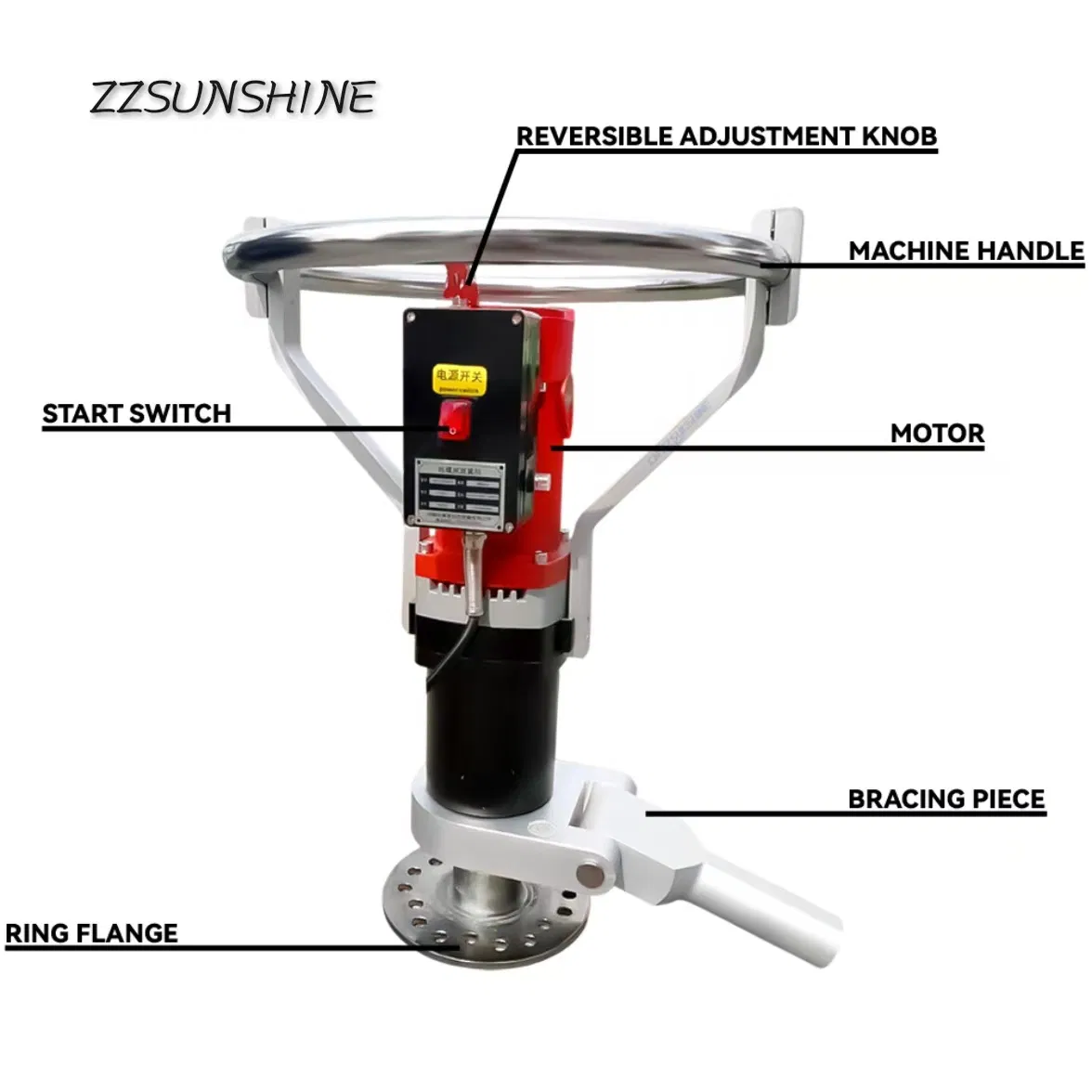 China Manufacturer Solar Mounting Portable Drilling Rig Ground Screw Earth Anchor Hydraulic Pile Driver Machine