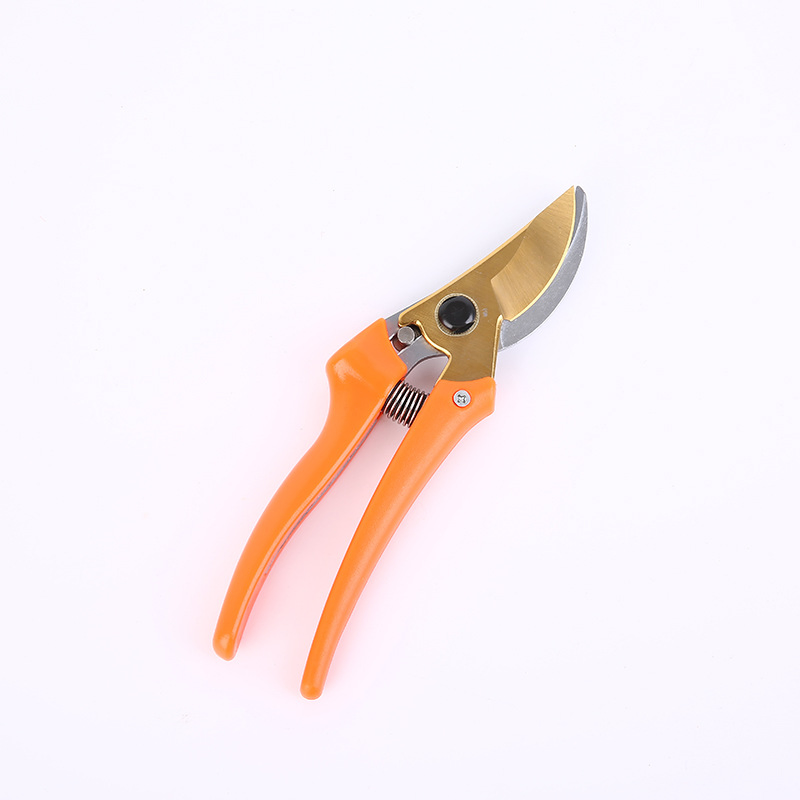 Premium Spring Loaded Bypass Pruning Shears Garden Secateurs for Orchard & Flower Care