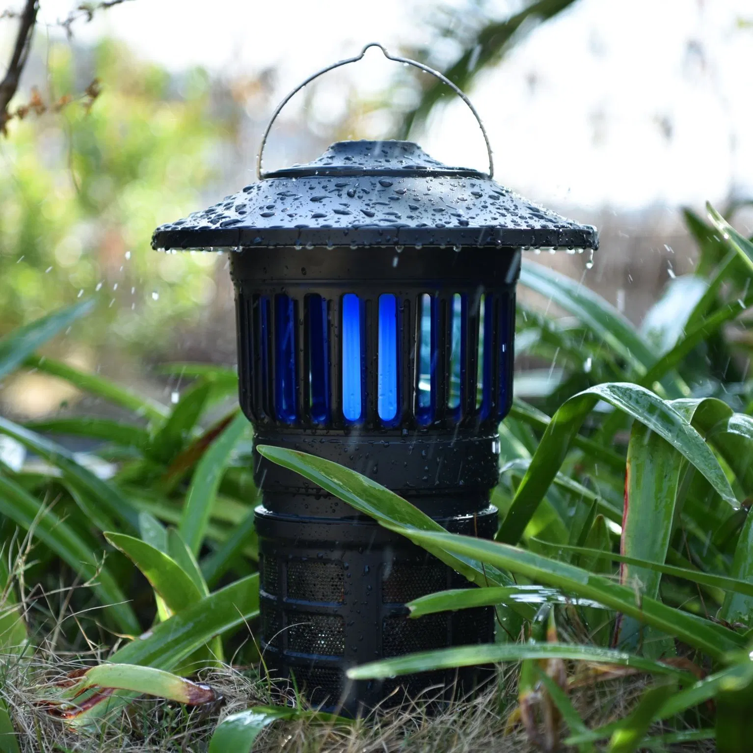 Outdoor Waterproof Killer Electric Indoor Bug Zapper Camping Battery Mosquito Killer Lamp