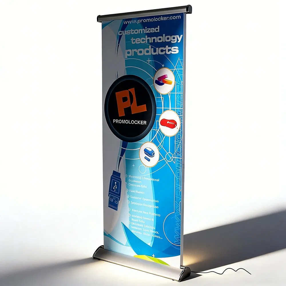 100×200cm Aluminum Tianlang Handbag 85*200cm Retractable Roll-up Banner for Exhibitions