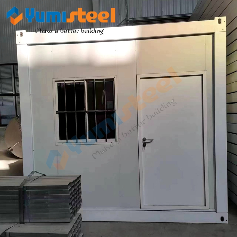 New Z-Type Folding Packing Box Steel Structure Building 3 Minutes Quick Assembly Mobile Prefabricated Mini House.