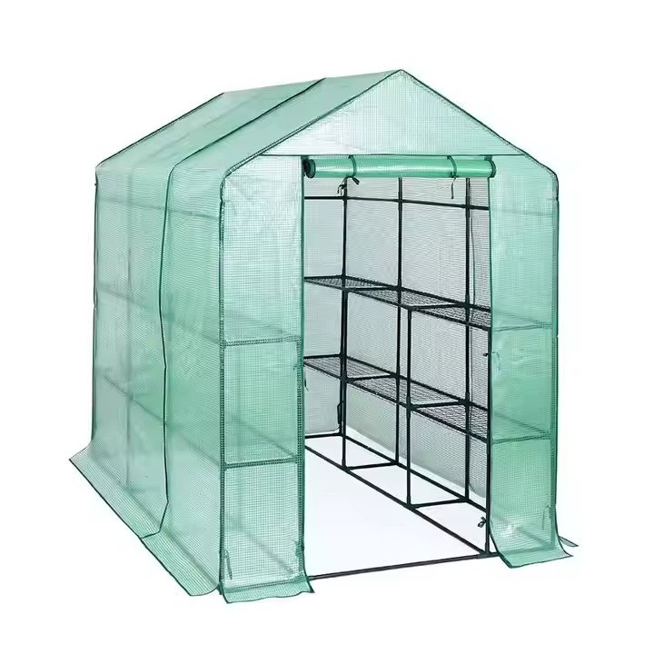 Easily Assemble Portable Outdoor Greenhouse Planter Multi-Layers Plants Greenhouse
