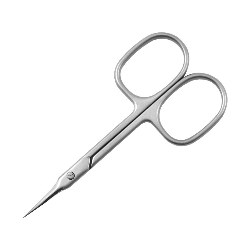 Stainless Steel Russian Front Pointed Cuticle Barbed Nail Special Ultra-Thin Dead Skin Scissors