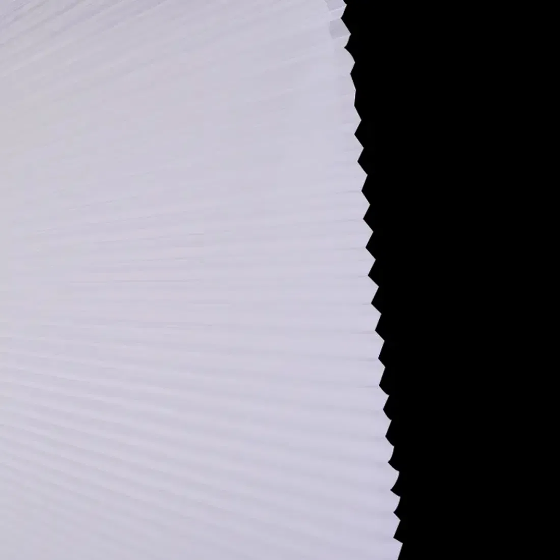 Stripe Light Filtering Cordless Day and Night Honeycomb Shade Blind Fabric