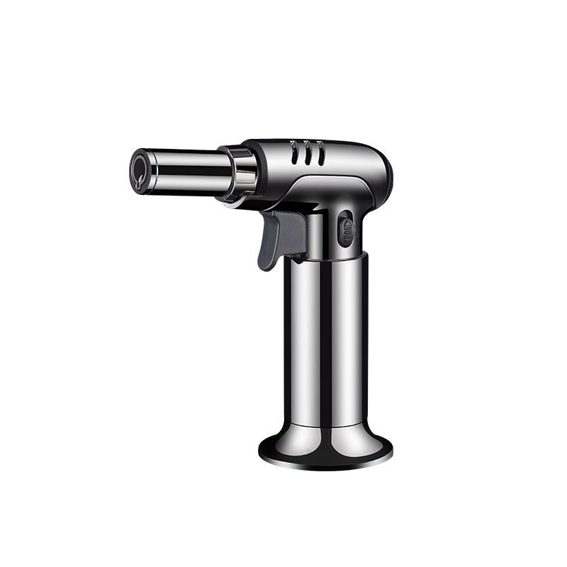 Kitchen Blowtorch Lighter Refillable with Adjustable Flame Baking Cake Kitchen Blowtorch Lighter