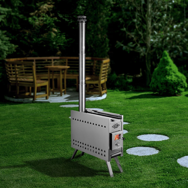 Modern Design Wood Burning Stove with Dry Steam Function Factory Supply at Favorable Price for Indoor Sauna Outdoor Camping Tent