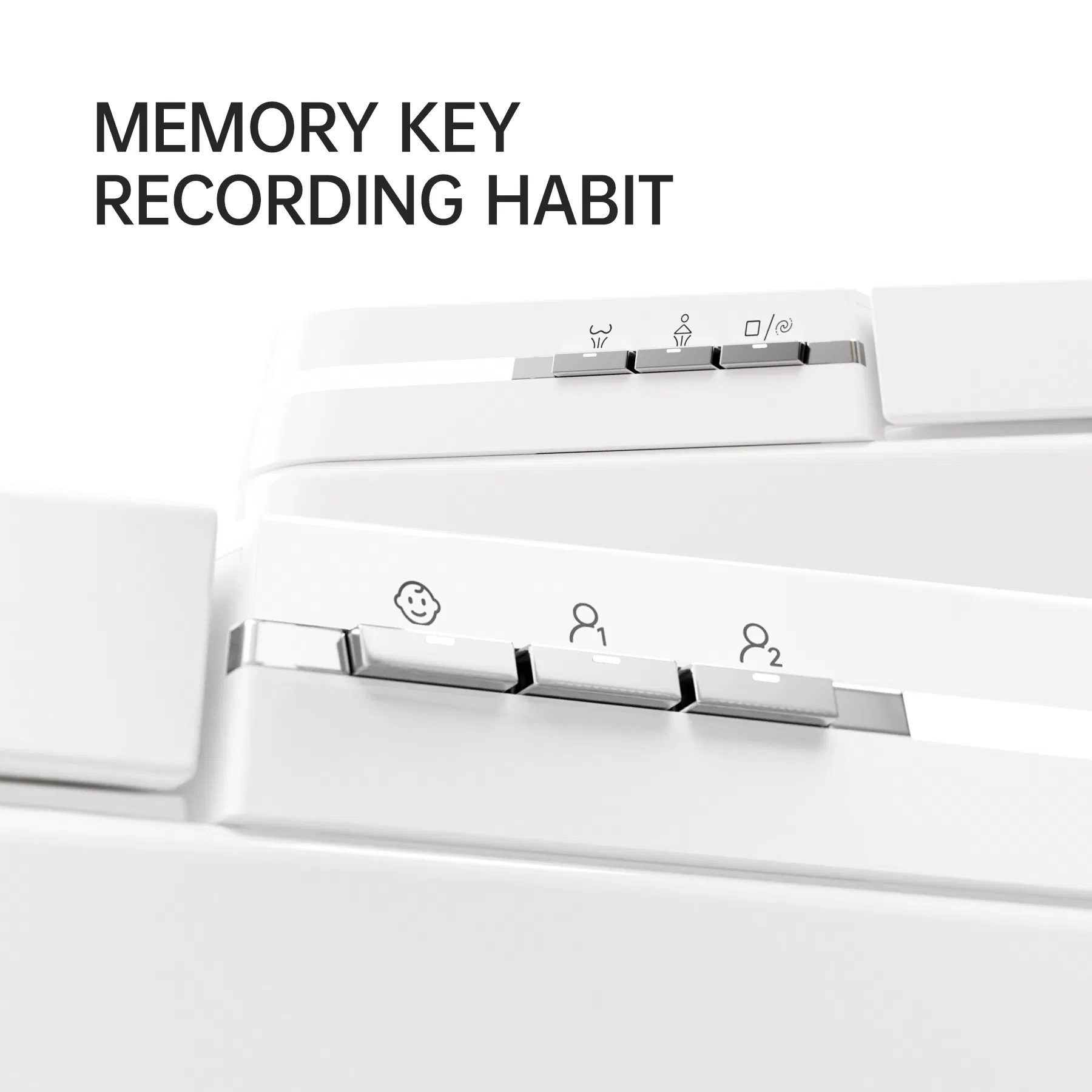 2024 Sanitary Ware New Design CE Certification Simple and Generous Smart Toilet