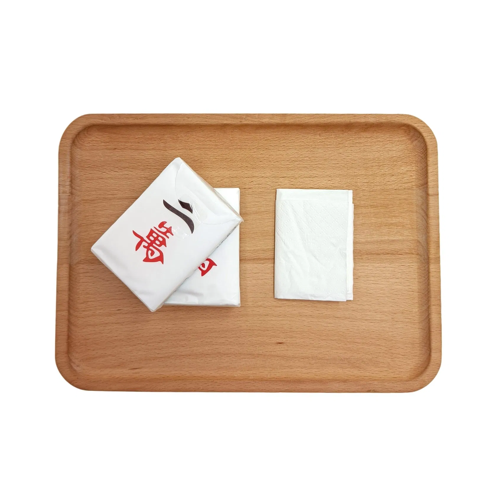 Soft Virgin Bamboo Handkerchiefs Wholesale Pocket Tissue Paper Mini Packing Eco-Friendly Facial Disposable Pocket Tissue Paper