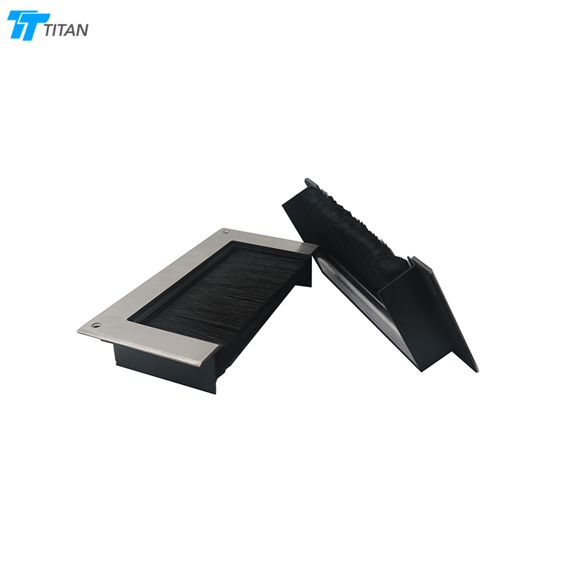 ABS Detachable Brush Grommet for Lead Underfloor Wiring Cable Management