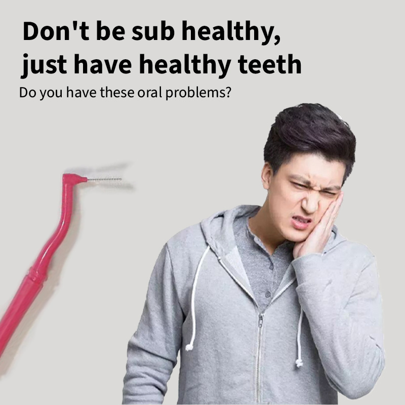 L-Shaped Nylon Bristle Brush Dental Clinic Use Competitive Price