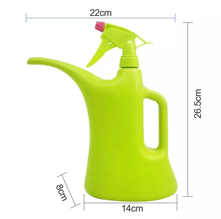 Top-Level PP+PE 1000ml Watering Can Garden Hand Pressure Spray Garden Watering Tools for Flower and Plants Irrigation