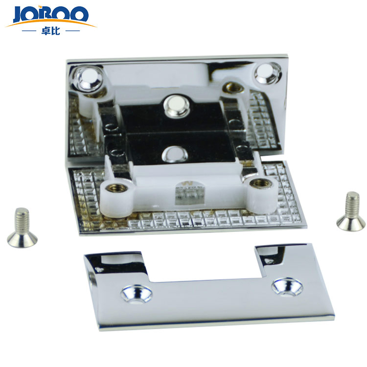Door Handle with Foot Round Fittings Glass Shower Clamp