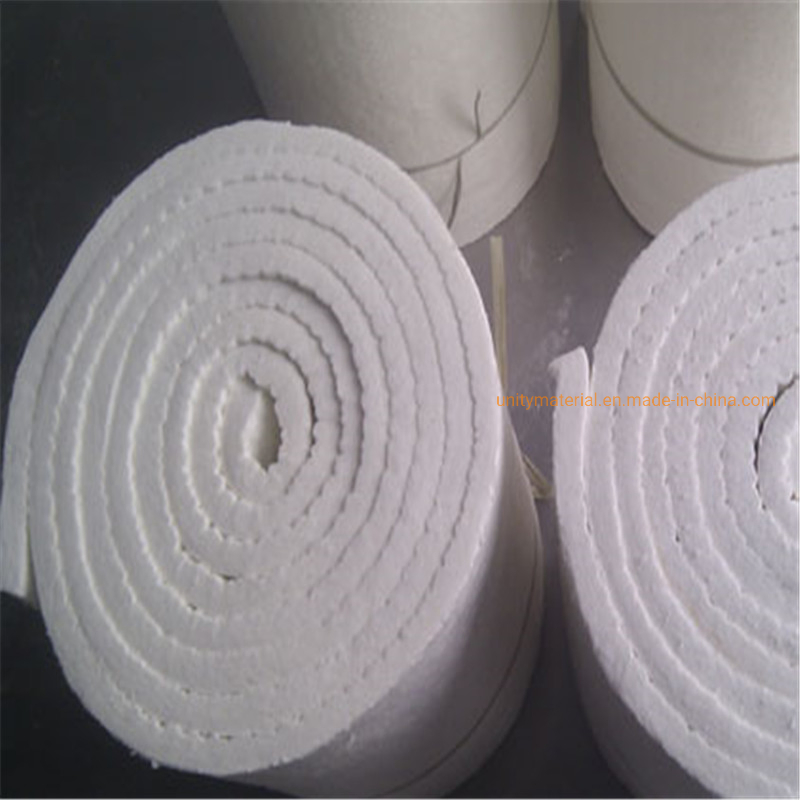 Heat Proof Alumina Silicate Refractory Ceramic Fiber / Fibre Blanket Thermal Insulation Material for Heat High Temperature Furnace Lining