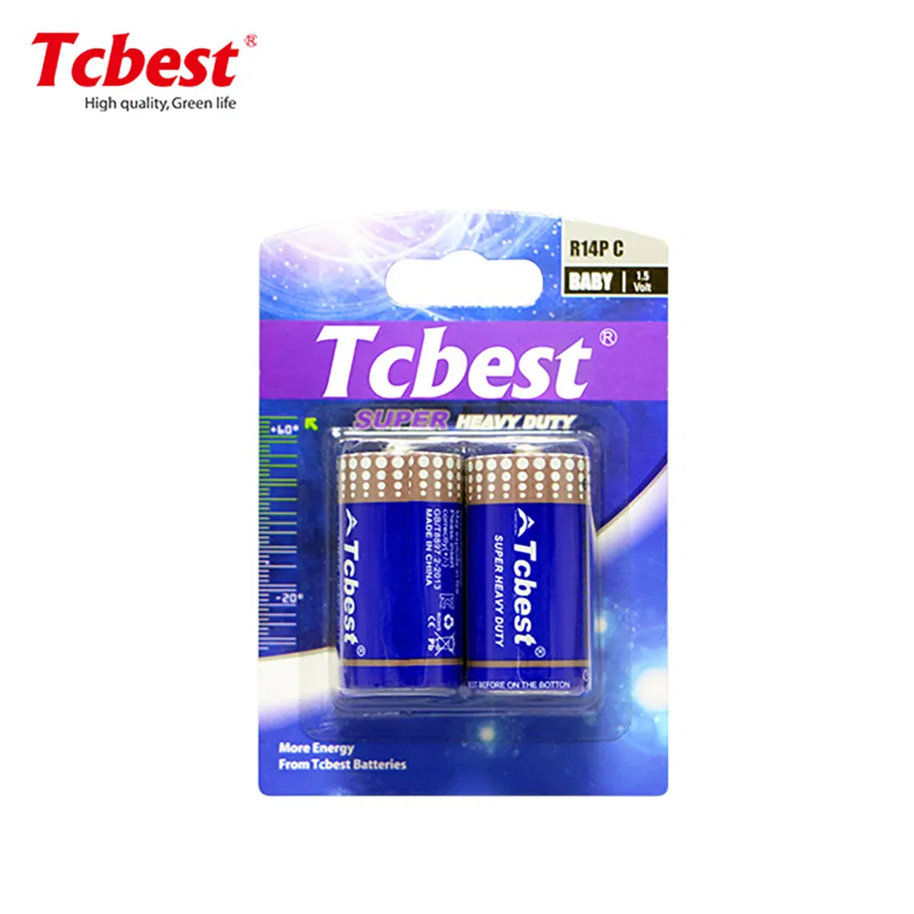 Батарейка R14p C 1.5V Super Heavy Duty