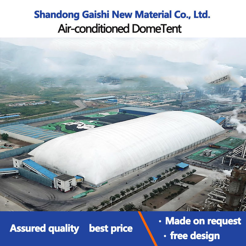 Large PVDF Tensile Membrane Fabric Structure Building Inflatable Tent Air Dome