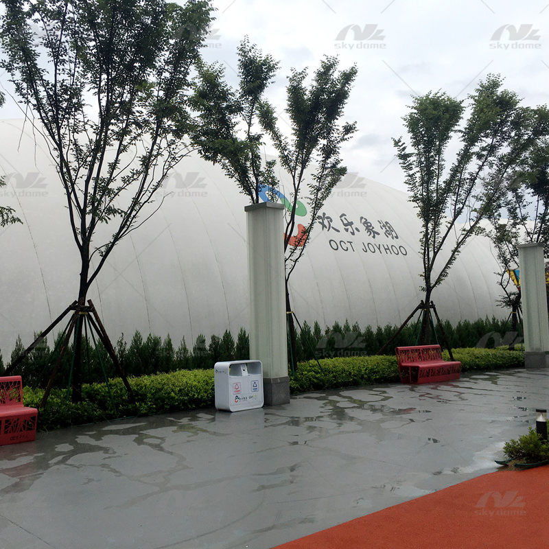 Inflatable Air Membrane Dome Tent for Basketball Courts