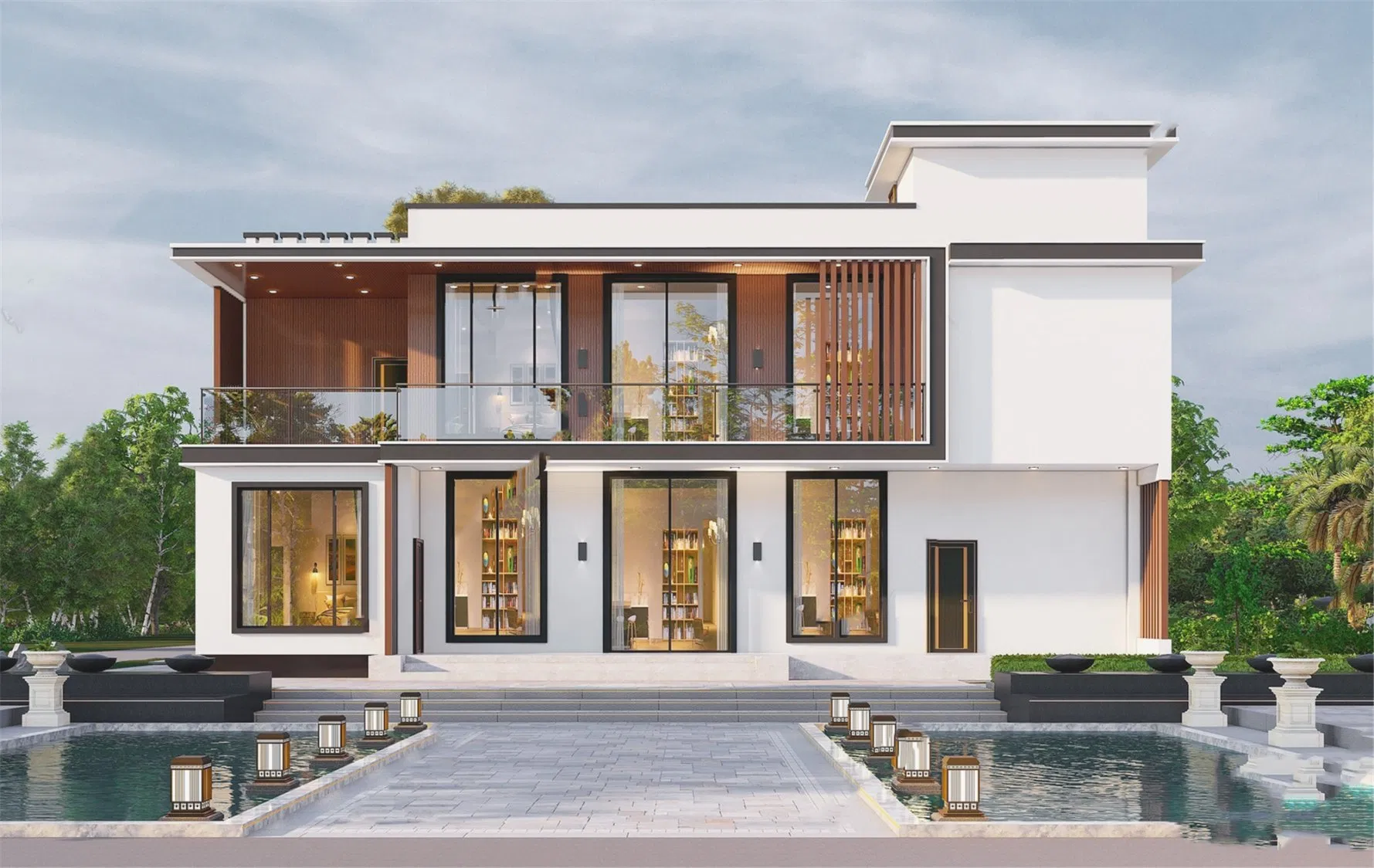 Customizable Modular Steel Structure for Mini Villa Construction with Professional Design Good Quality Low Cost