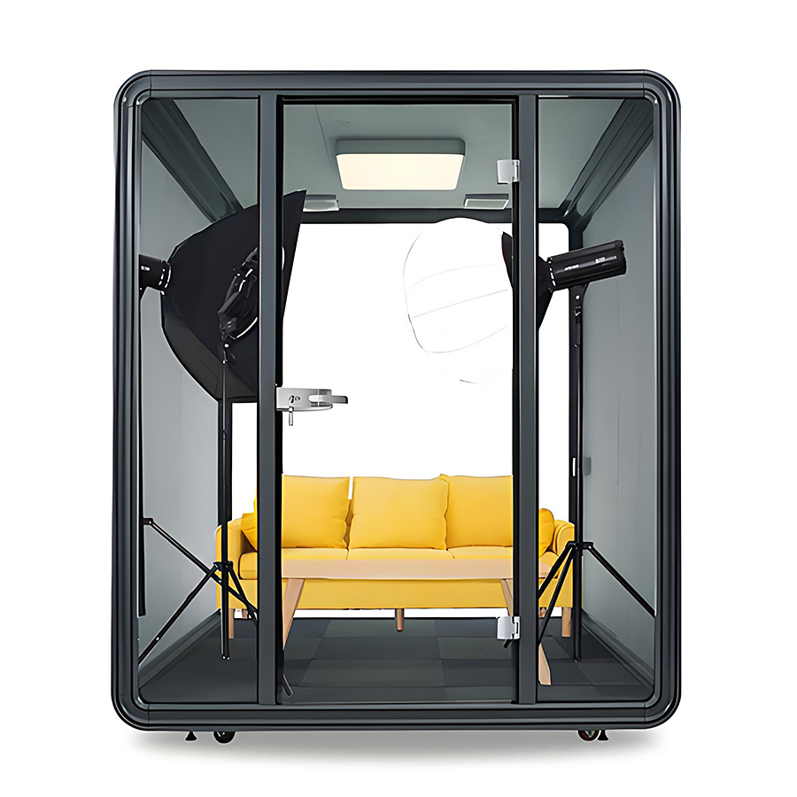 Good Service Customizes Repairable Customize Prefabricated Building Soundproof Office Phone Booth Sound Rooms