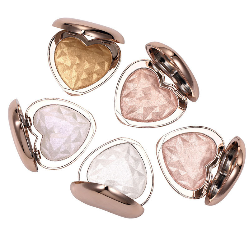 OEM Customized Magic Color Diamond Highlighter 3D Highlighter Blush Powder