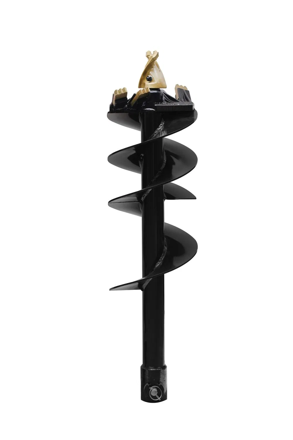 Versatile Black Earth Auger for Efficient Ground Drilling Tasks