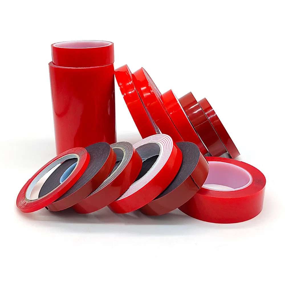 Acrylic Adhesive Double Sided Foam Tape for Plastic Car Accessories