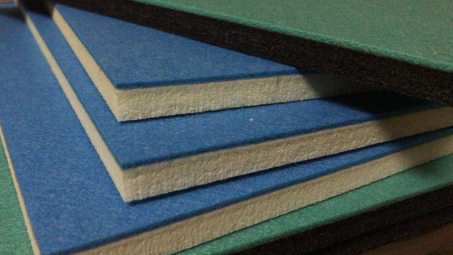 Green and Environment-Friendly Felt Acoustic Panels for Factory, School, Library