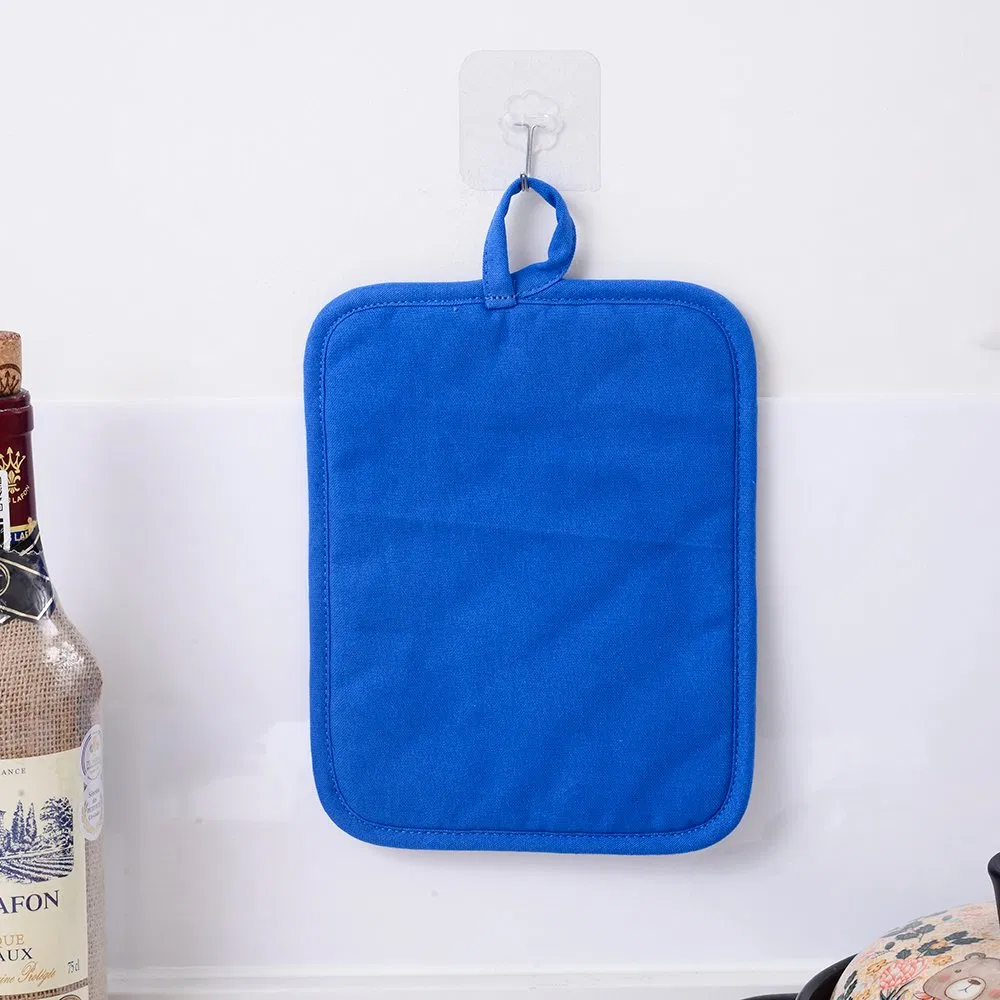 Customized Design Printing Heat Resistant Square Cotton Pot Holder