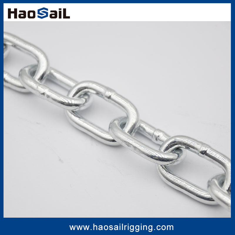 DIN 5685 Welded Galvanised Short/Long Link Chain