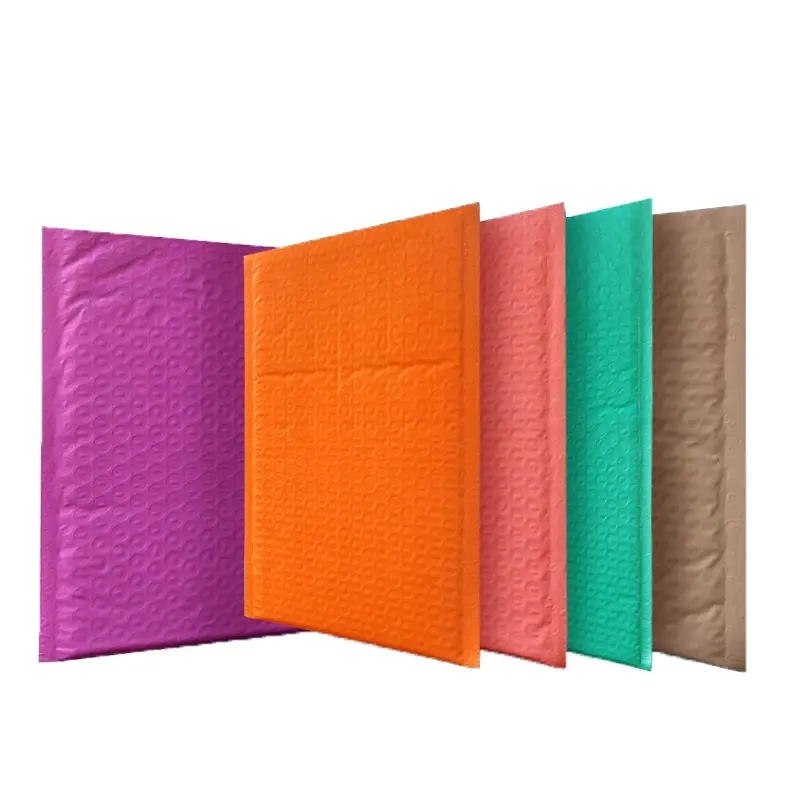 Colorful Aluminized Film Composite Bubbles Courier Mailer for Wrapping