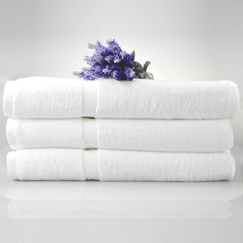 Custom 100% Cotton White Terry Color Hotel Face Towel (JRD001)