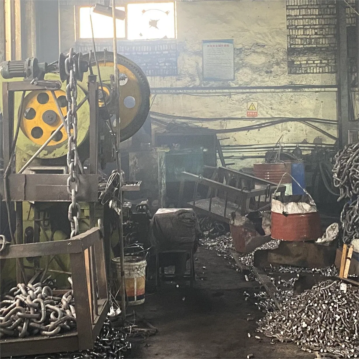 U2 28mm/32mm/48mm Black/Galvanizied ABS/BV/Lr Stud/Studless Steel Link Anchor Chain for Marine/Buoy/Floating Docks/Aquaculture/Fender/Cargo Ships