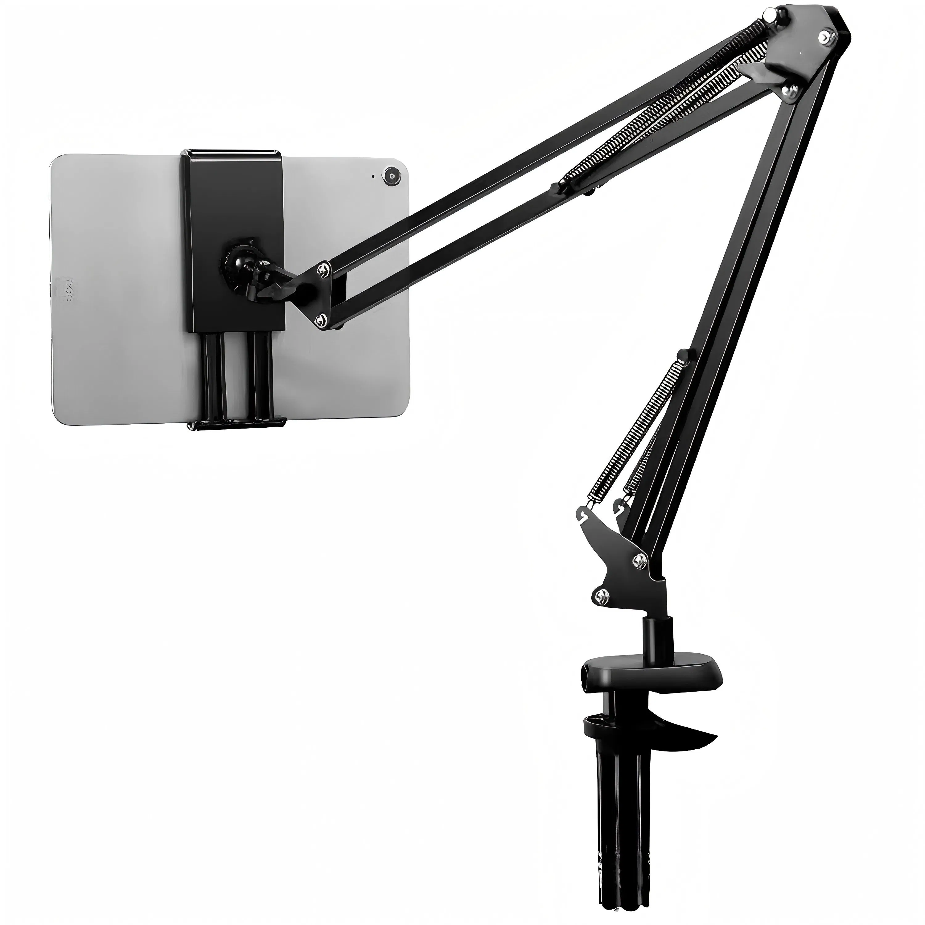 Premium Adjustable Carbon Steel Phone Holder for Desk Use