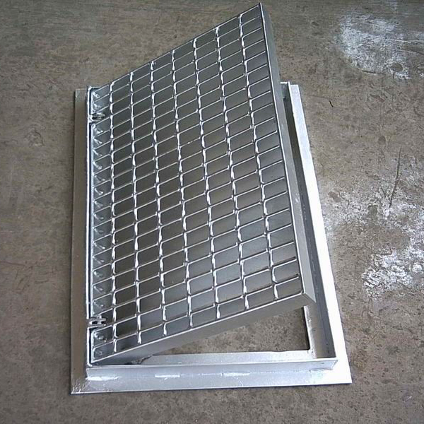 Galvanized Forge-Welded Bar Grating, Steel Grating Mesh for Road Trench Cover