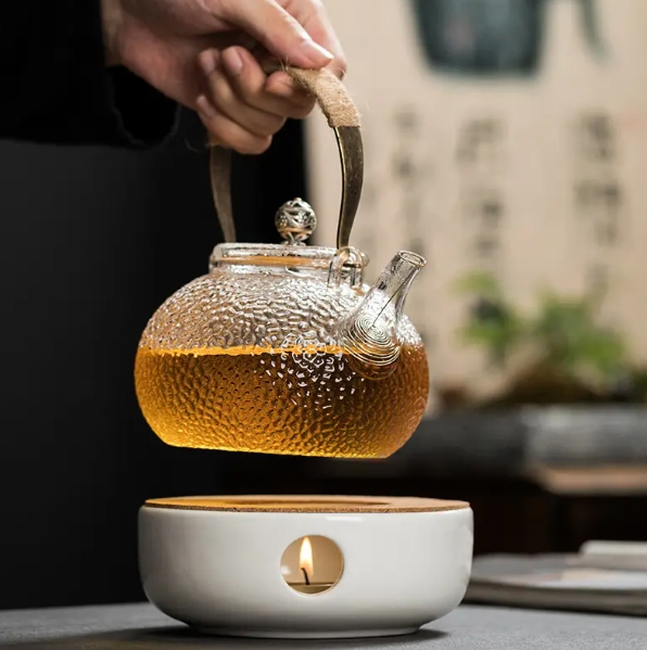 Ceramic Tea Warmer Heater Without Handle Warmer for Teapot Holder in Coffee & Tea Sets