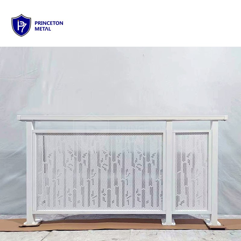 Wholesale Heavy Duty Decorative Aluminum Perf Hand Railing System for Balcony Deck and Stair